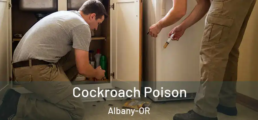Cockroach Poison Albany-OR