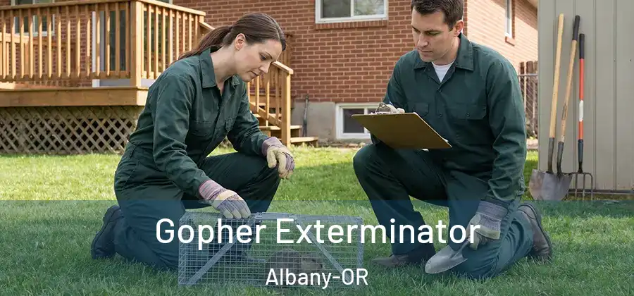 Gopher Exterminator Albany-OR