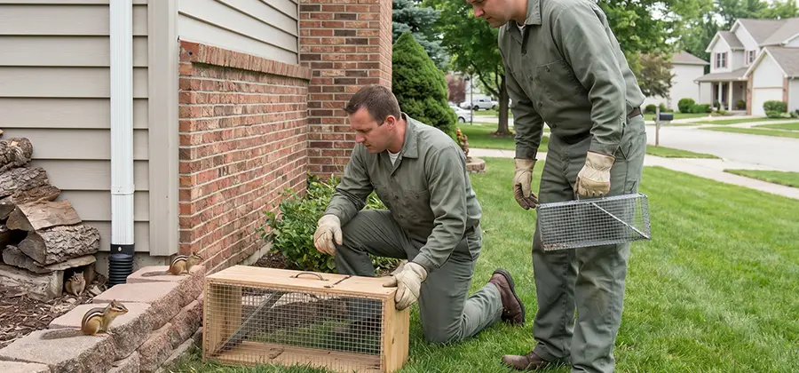 Remove Chipmunks From Yard in Albany