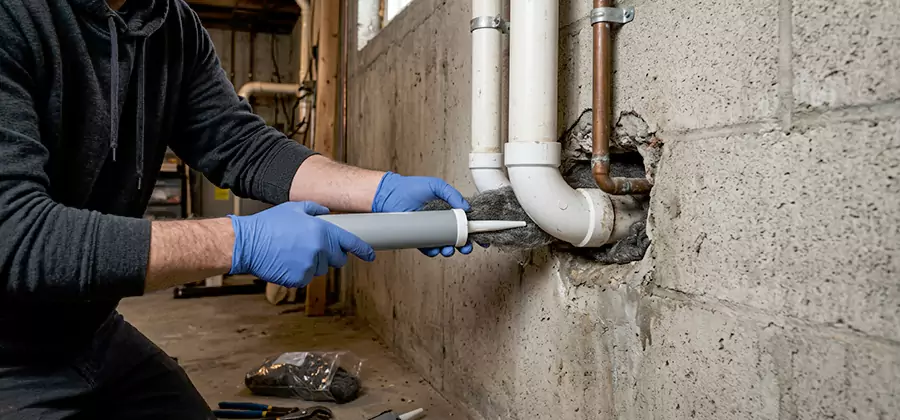 Mouse Proofing Pipes in Albany