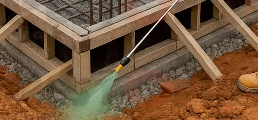 Foundation Slab Termite Treatment in Albany