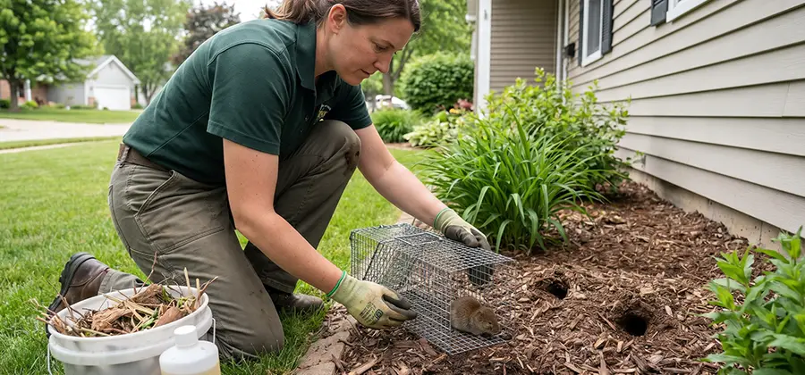 Organic Vole Control in Albany