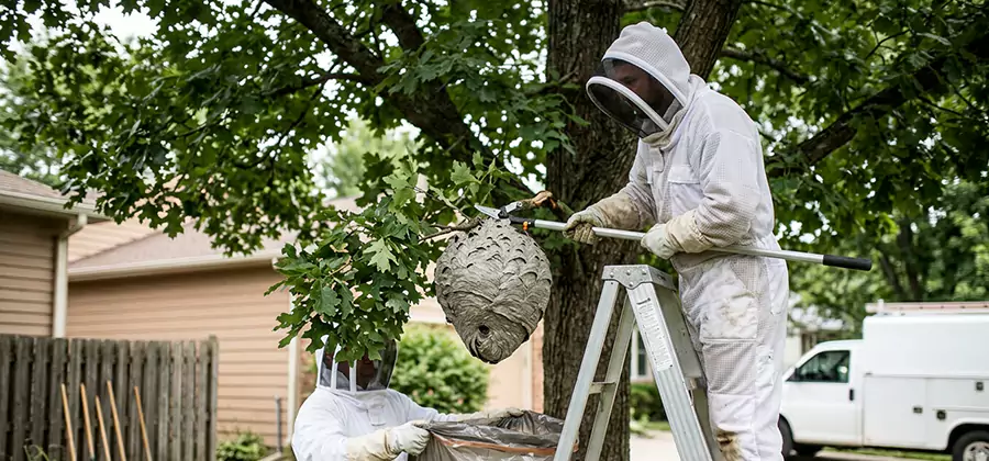 Wasp Nest in Tree Removal Albany