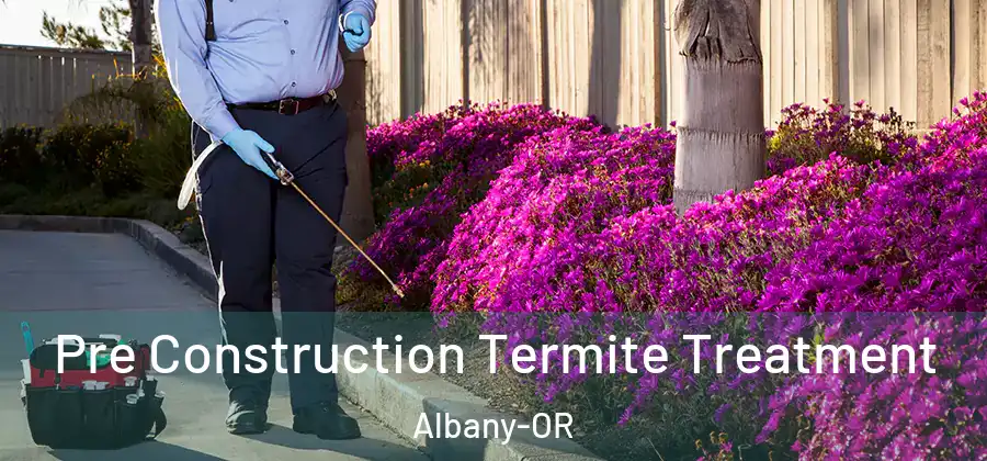 Pre Construction Termite Treatment Albany-OR
