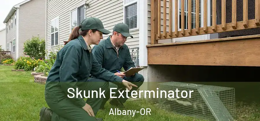  Skunk Exterminator Albany-OR